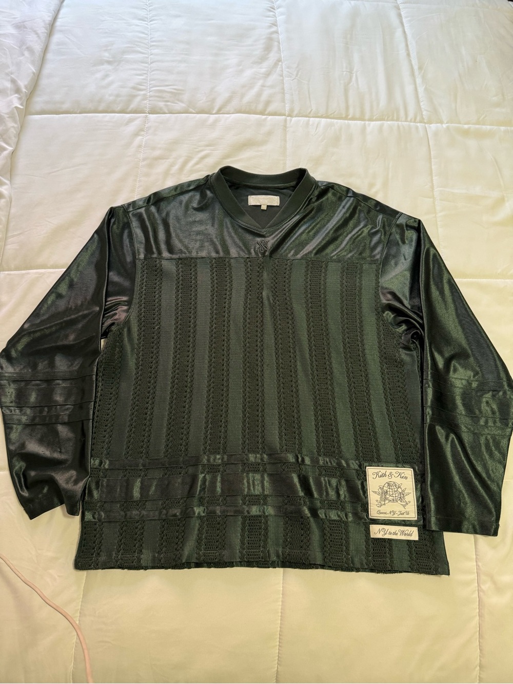 KITH MALIK LACE COMBO JERSEY - STADIUM GREEN